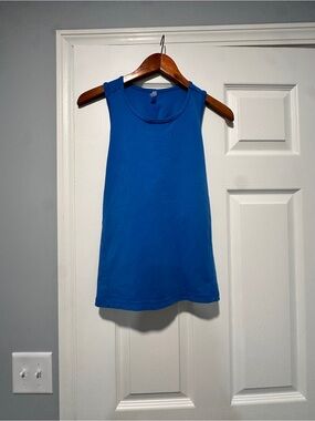 FP Movement by Free People Royal Blue Cross Back Tank Top